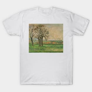 The Bare Trees at Jas de Bouffan by Paul Cezanne T-Shirt